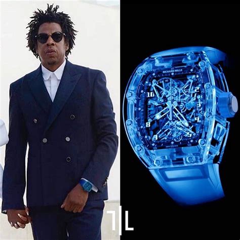 jay z richard mille blue|Watch Spotting: Jay.